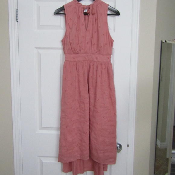 Old navy tie neck maxi dress - Picture 4 of 8